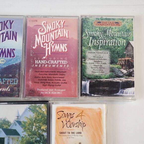 Songs 4 Worship THE OLD COUNTRY CHURCH, SMOKY MOUNTAIN SUNDAY, Inspiration [Cass - Picture 3 of 4